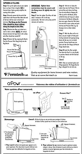 aPour Wine Chiller Bag Dispensing System Replaces Wine In box. Decorative Box Wine Dispenser Cocktail Beverage Dispenser Wine Storage Holder for Kitchen Bar Countertop Fridge Wine Party