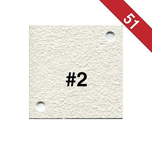 #2 Filter Pads Compatible with Buon Vino Super Jet, 2.0 Micron White (Pack of 200). 2 Micron Filtering pads. Filter Wine Beer, Kombucha, Mead Mash. Polishing filtarion| Not a Buon Vino product.