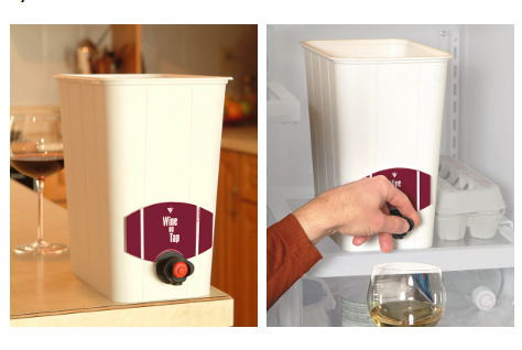 Wine on Tap Bag Dispensing System.