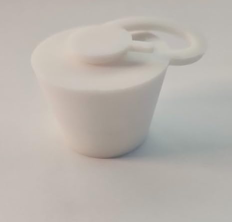 Fermentation Stopung 2 in 1. Rubber Stopper and Bung in One. #6.5#6 For Home Brew Fermenation - For Beer, Wine, Hard Cider, Mead Making, Picking & More Pack of 1