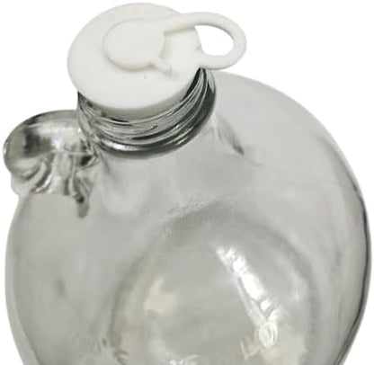 Fermentation Stopung 2 in 1. Rubber Stopper and Bung in One. #6.5#6 For Home Brew Fermenation - For Beer, Wine, Hard Cider, Mead Making, Picking & More Pack of 1