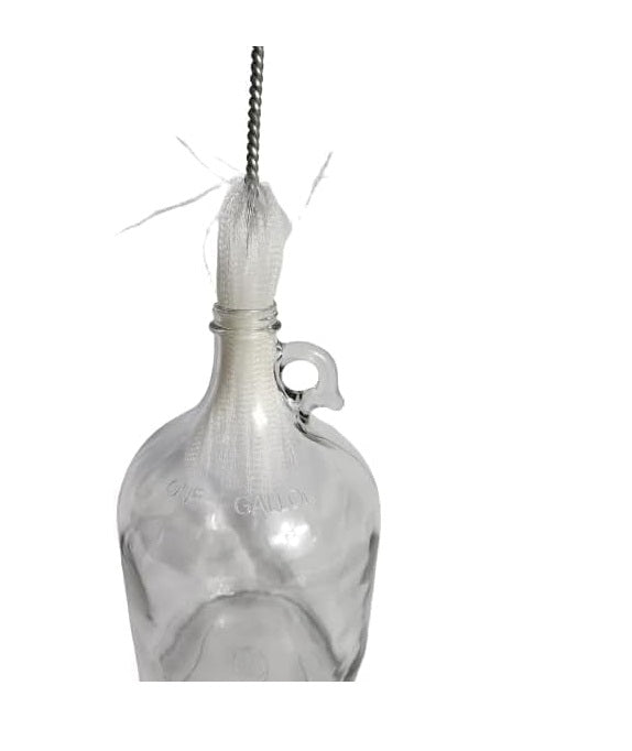 Double Drill Attachment Carboy Pail Jug  27" Brush - Drill Bottle Brush - Carboys Carrier - Cleaning Supplies for Brewing Wine Making