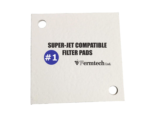 #1 Filter Pads Compatible with Buon Vino Super Jet Wine Filters. 8 Micron Filtering pads | Filter Wine Beer, Kombucha, Mead Mash. Coarse filtration |Not a Buon Vino product.