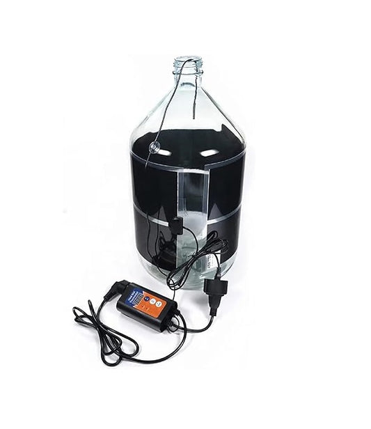 Fermentation Heater Carboy Warmer - Kombucha Heating Wrap Temperature Control - Electric Heat Pad Belt for Home Fermenting & Brewing - Fits Most Fermenter Vessels